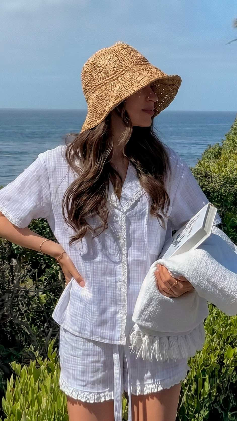 Melissa Camel - Crochet Bucket Hat