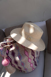 Paula - Fedora Clásico bicolor