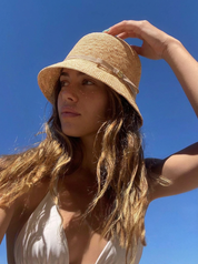 Santina - Crochet Bucket Hat