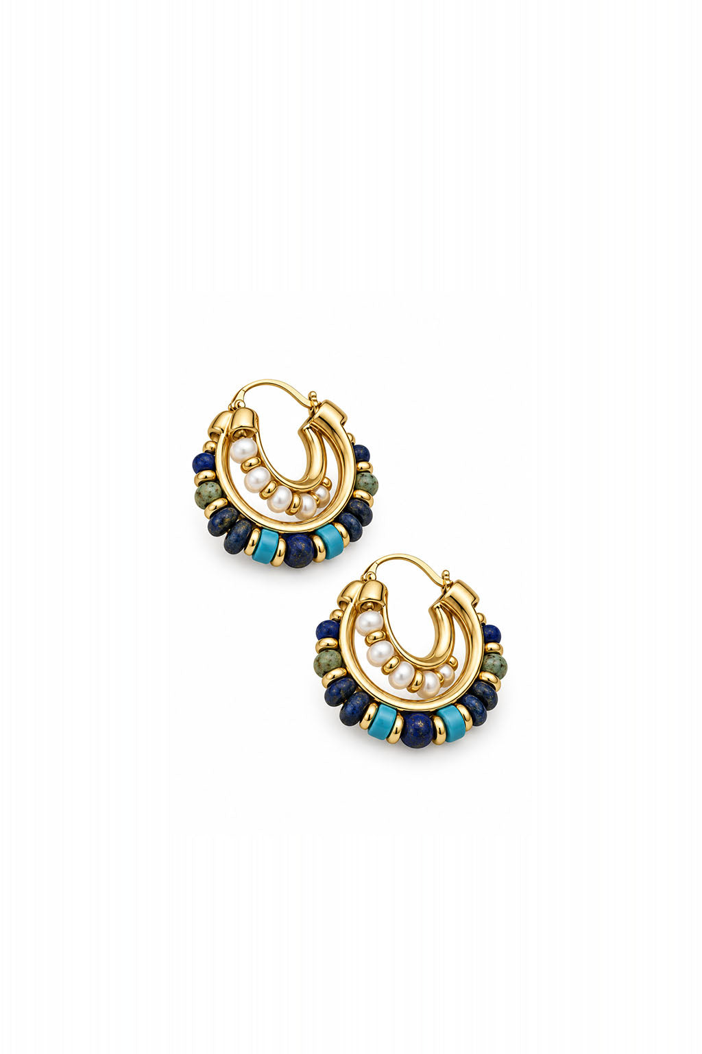 Aretes - Brunella Azul