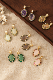 Aretes - Santina Esmeralda