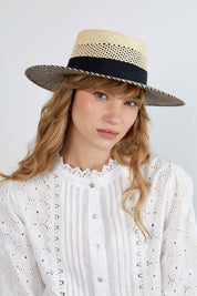 Victoria - Boater hat