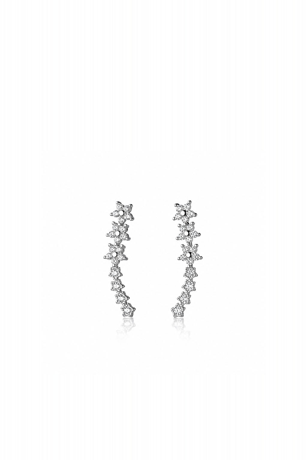 Aretes - Nova Plateado