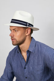 LUAN - Classic Panama hat ala corta