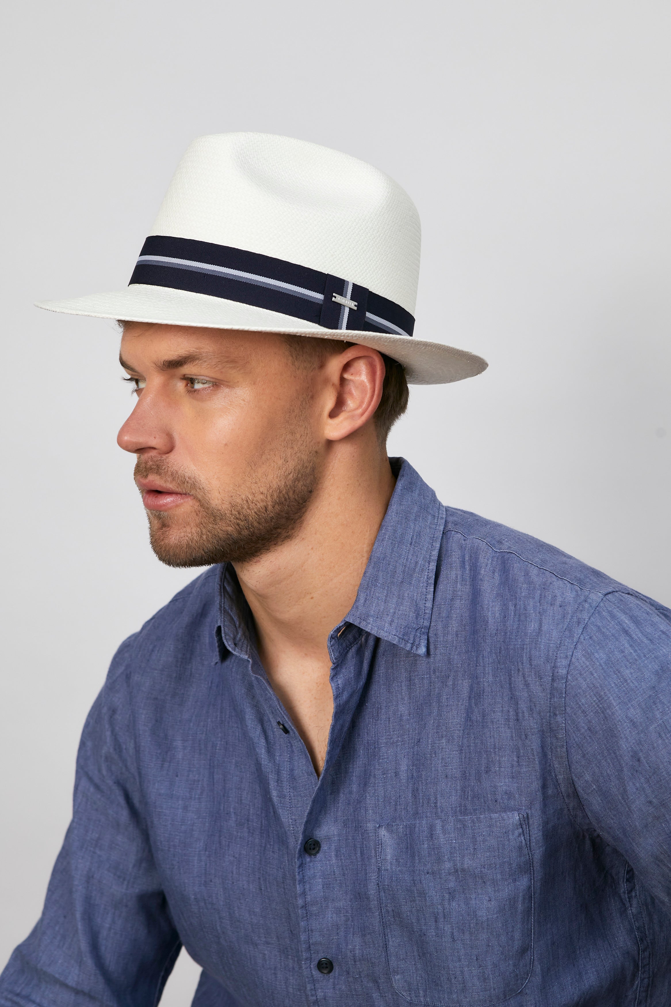 LUAN - Classic Panama hat ala corta