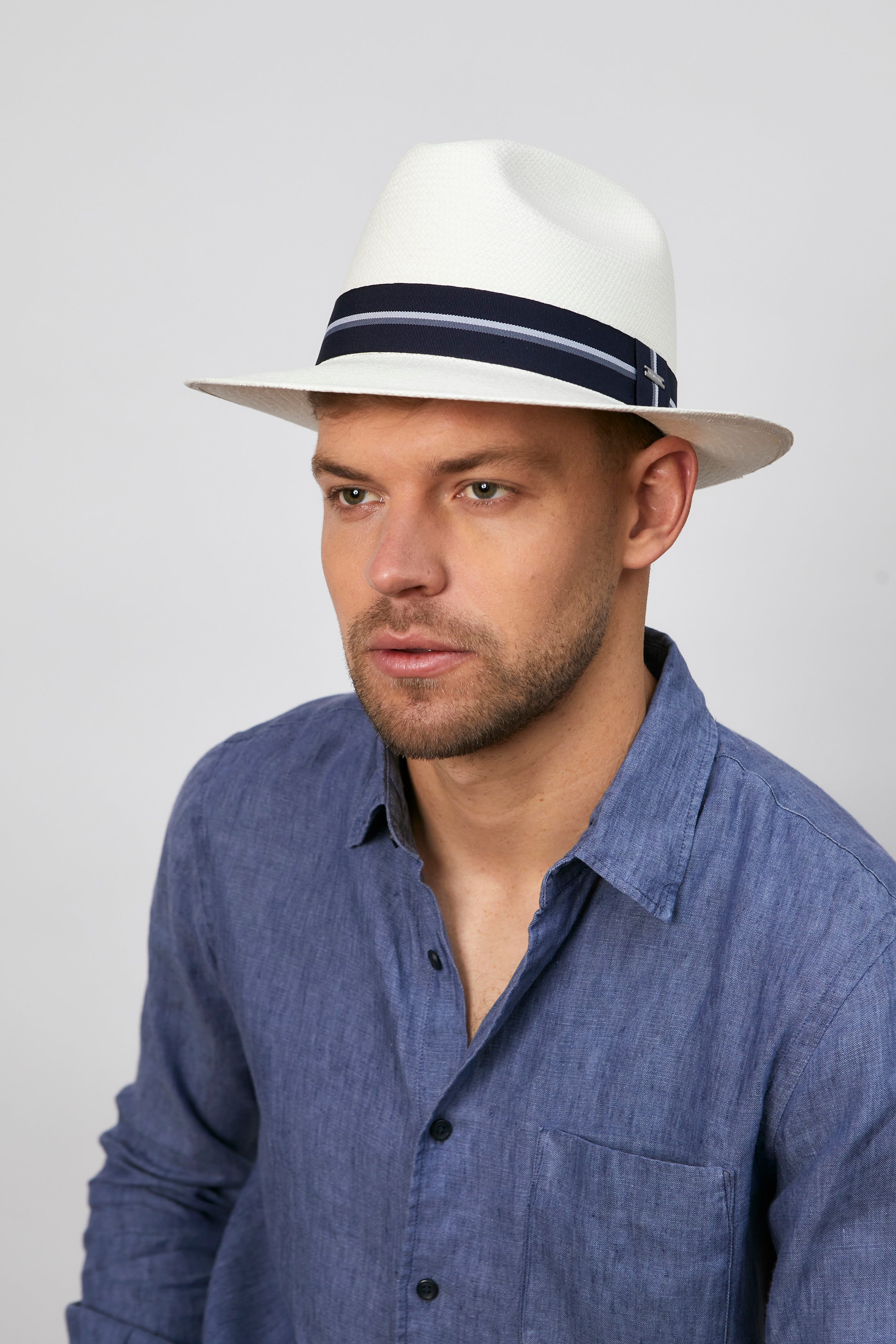 LUAN - Classic Panama hat ala corta