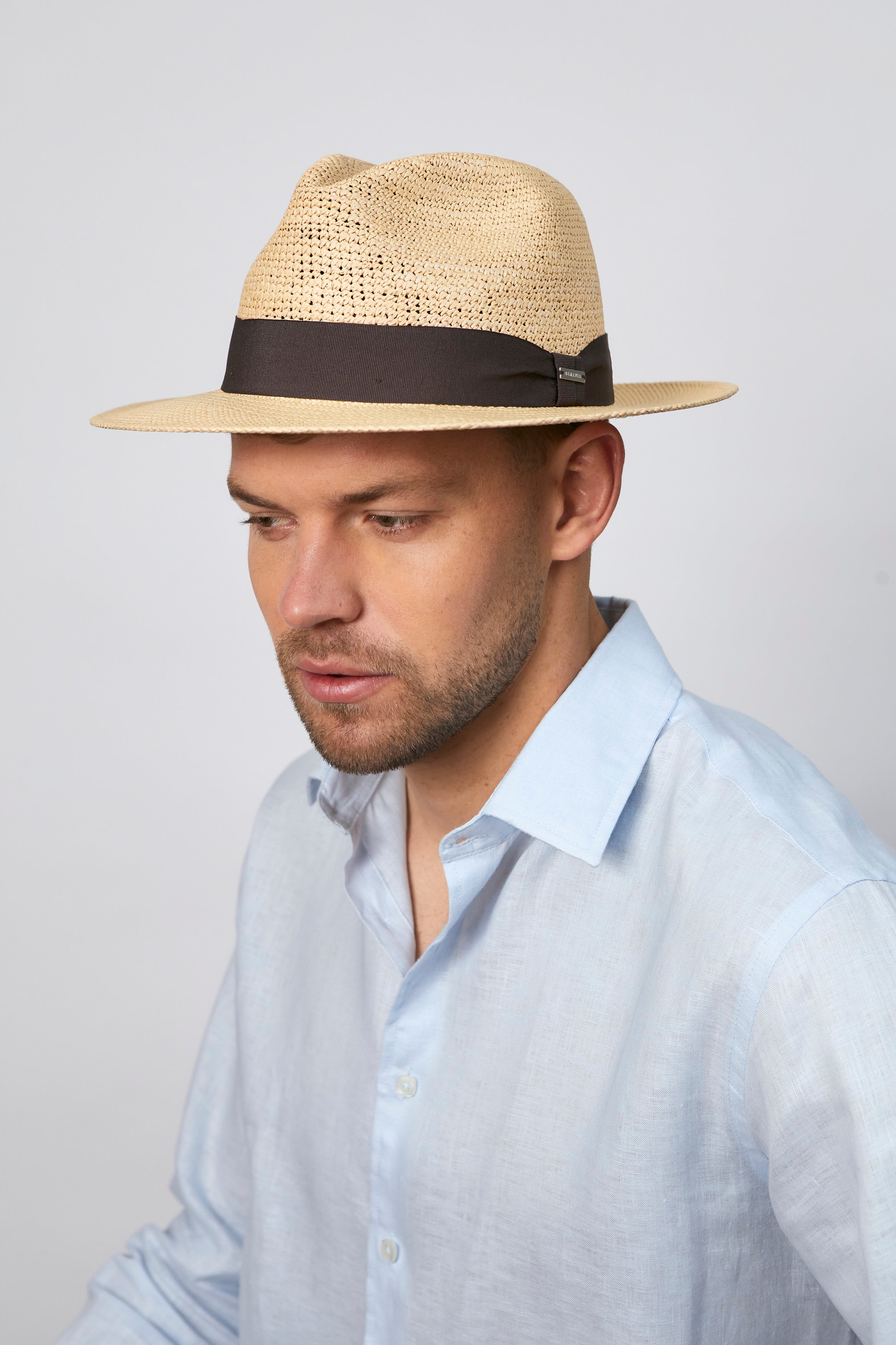 MIKO - Fedora ala corta cabeza crochet