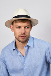NOA - Fedora ala corta cabeza crochet