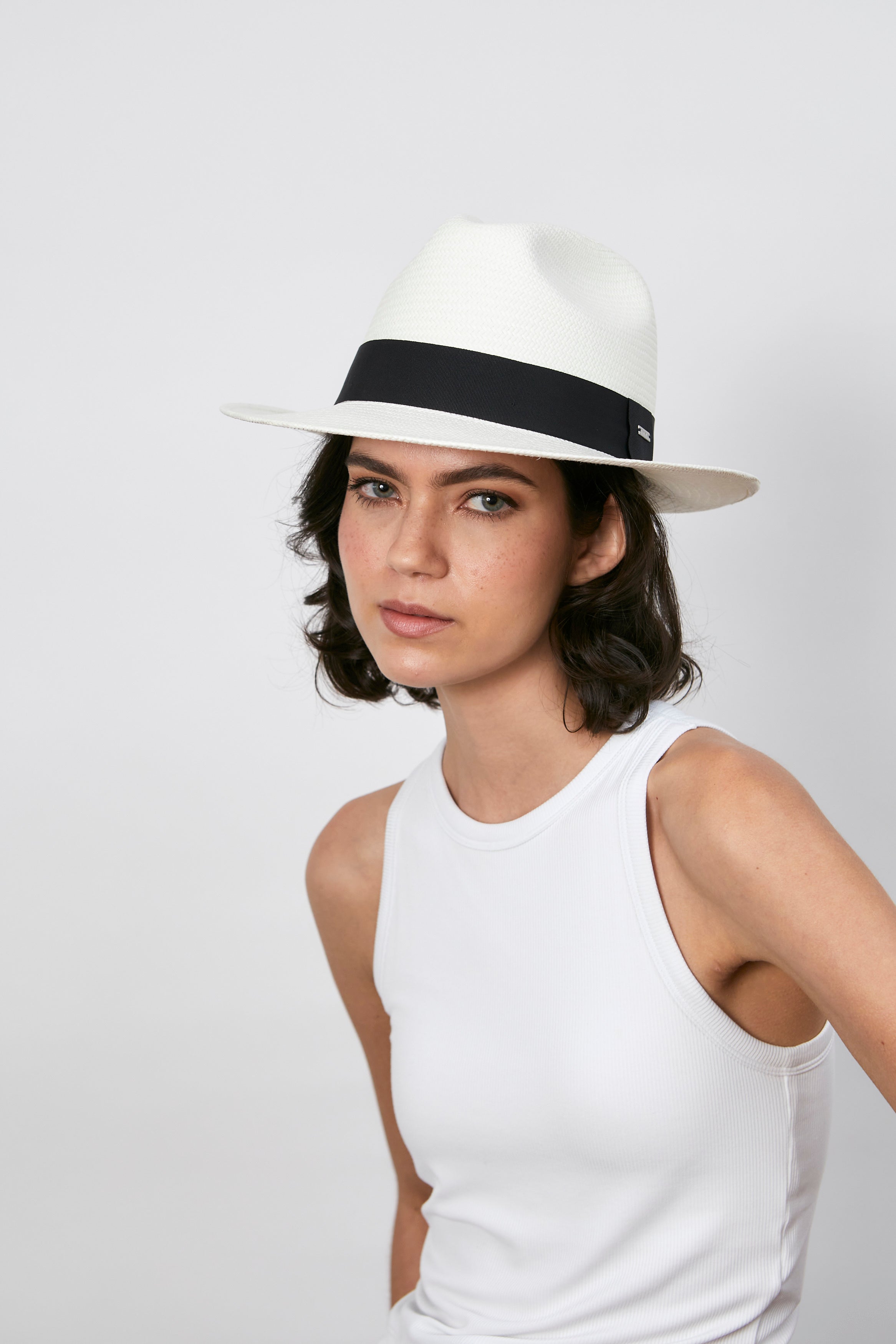 GALE - Classic Panama hat ala corta