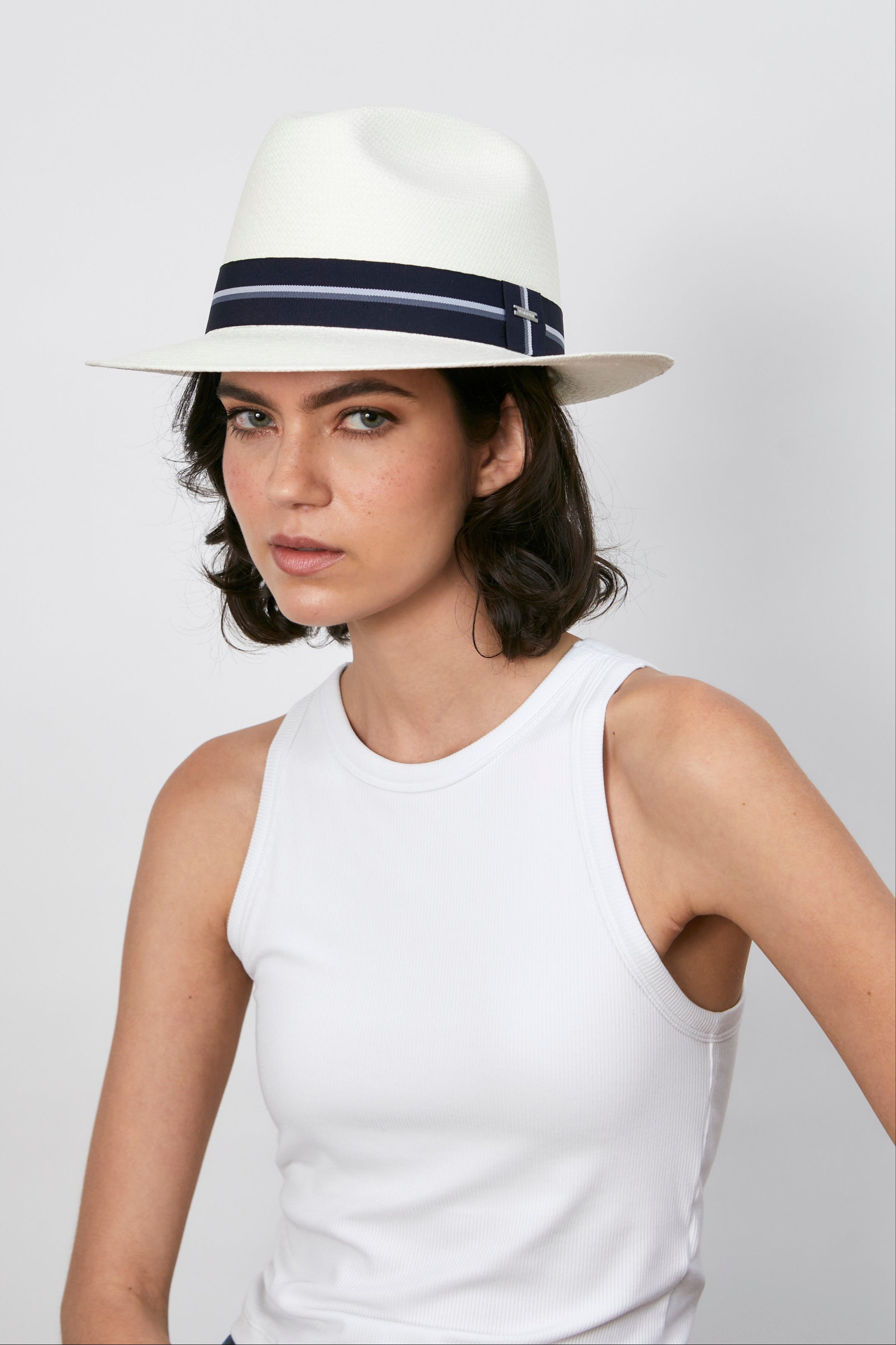 LUAN - Classic Panama hat ala corta