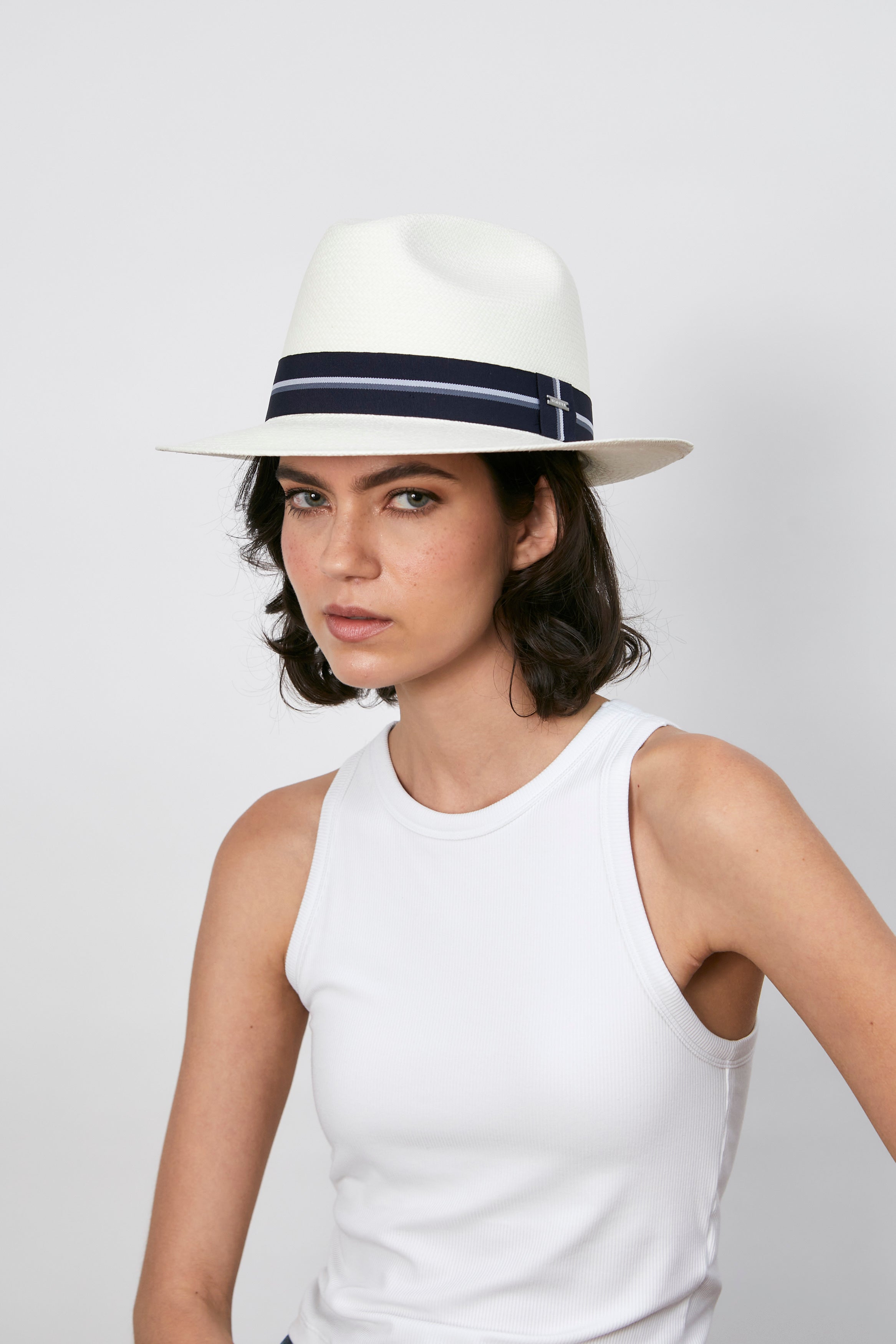 LUAN - Classic Panama hat ala corta