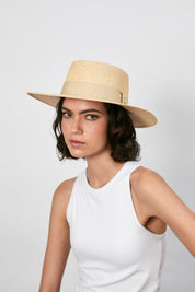 Natalia - Boater hat