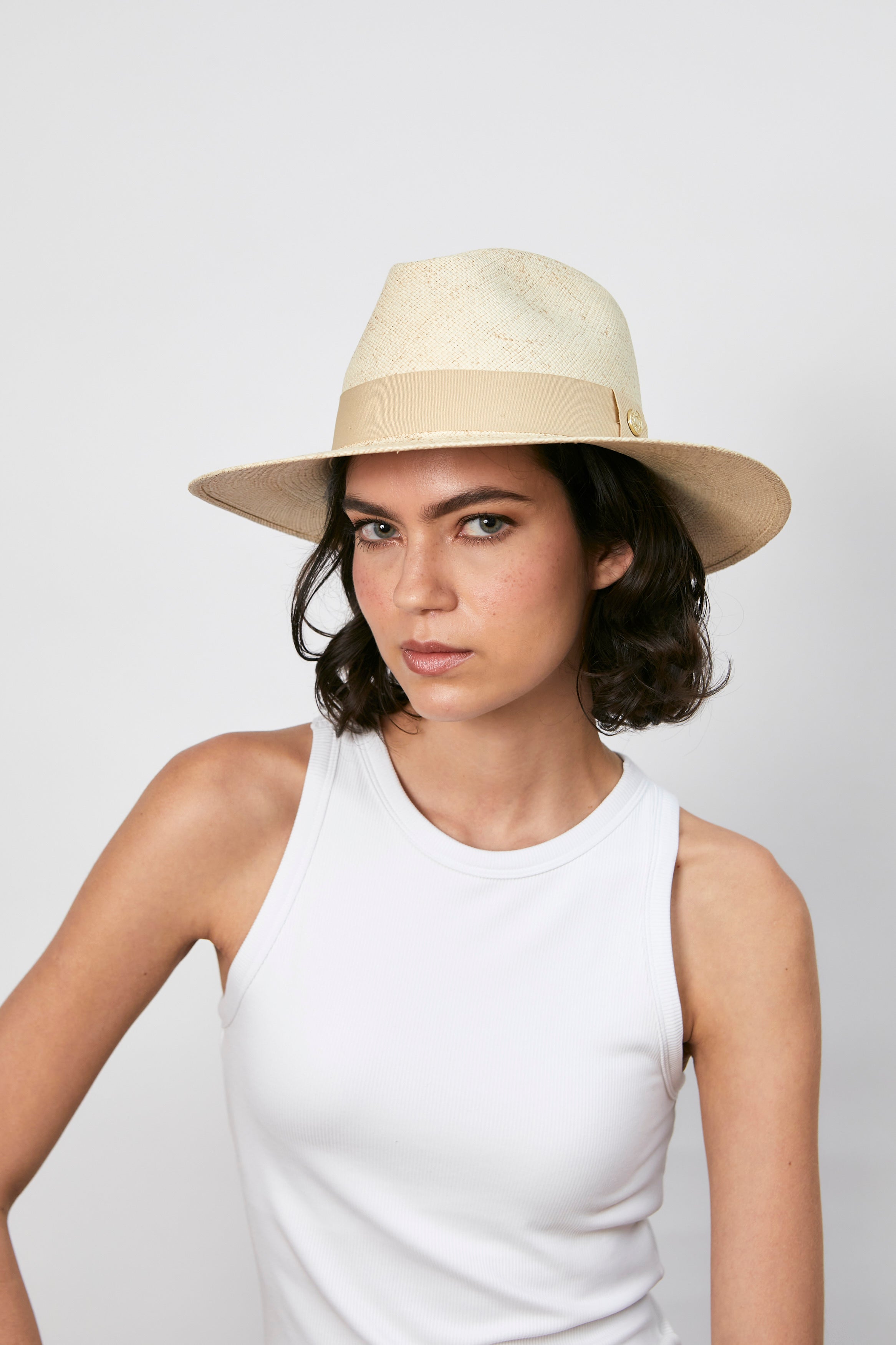 Paula - Fedora moteado ala media