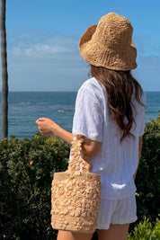 Melissa Camel - Crochet Bucket Hat