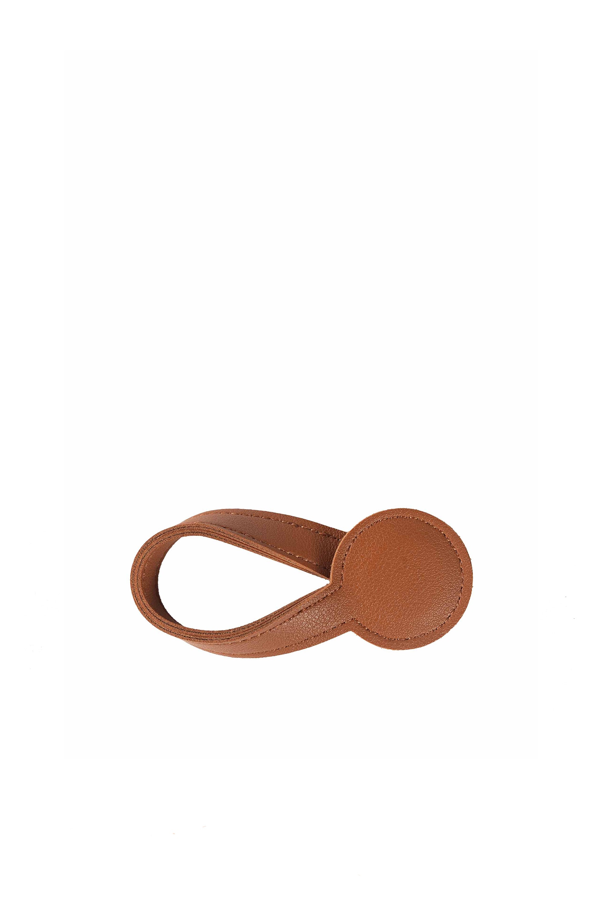 Hat Clip - Leather Camel