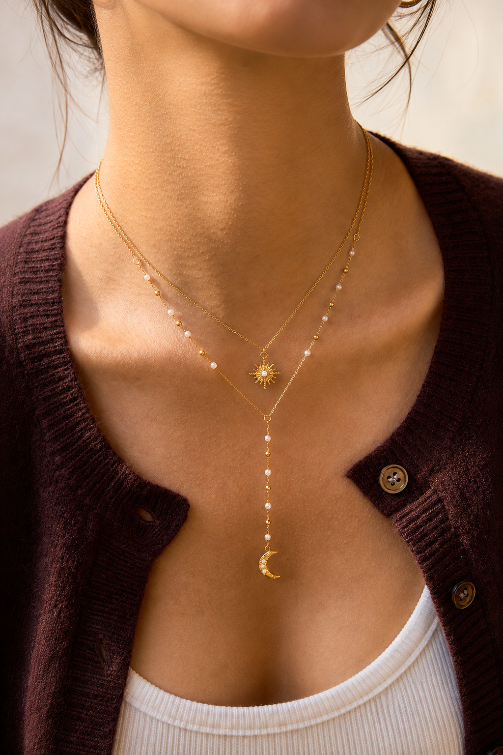 Collar Sol y Luna