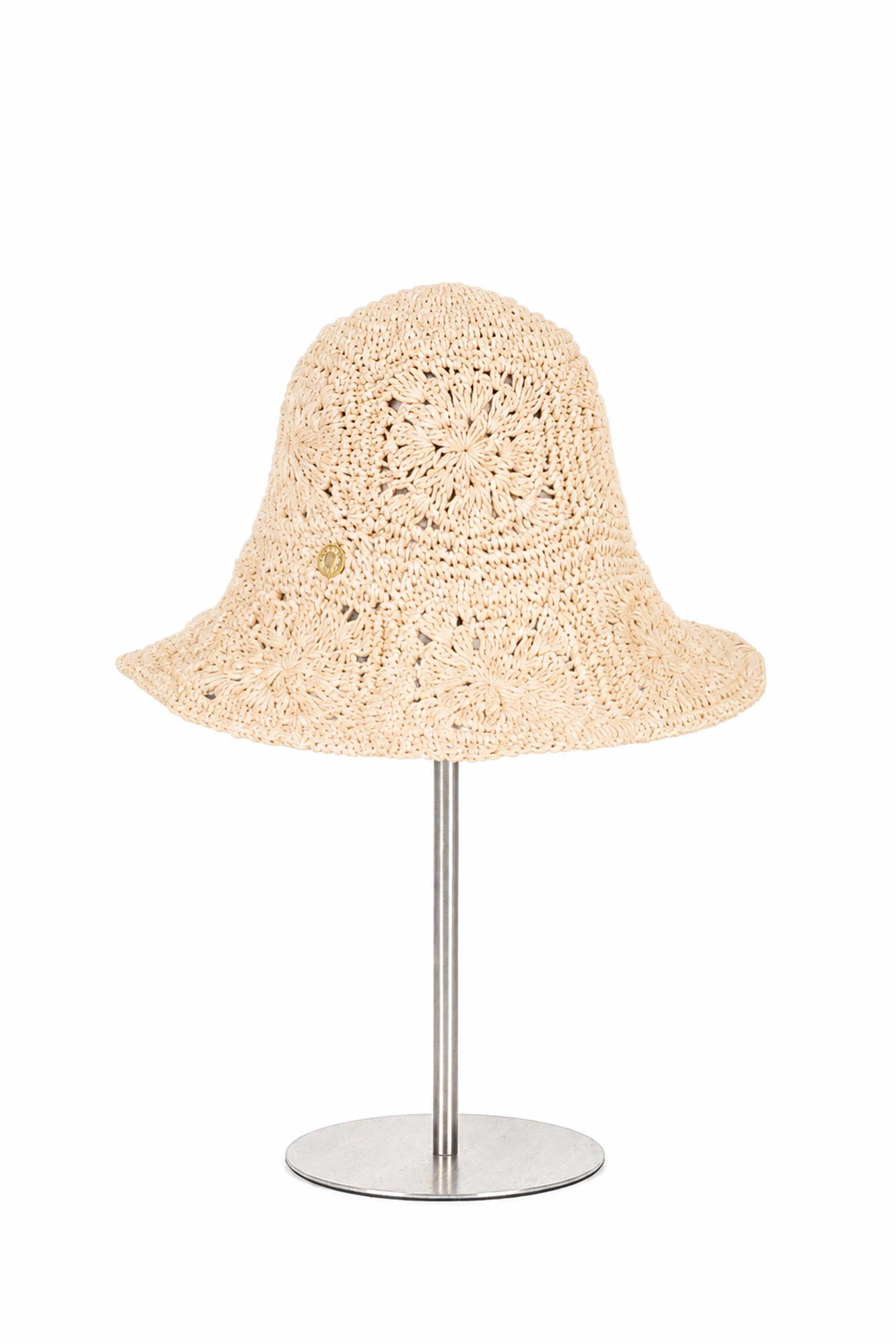 Melissa Nude - Crochet Bucket Hat