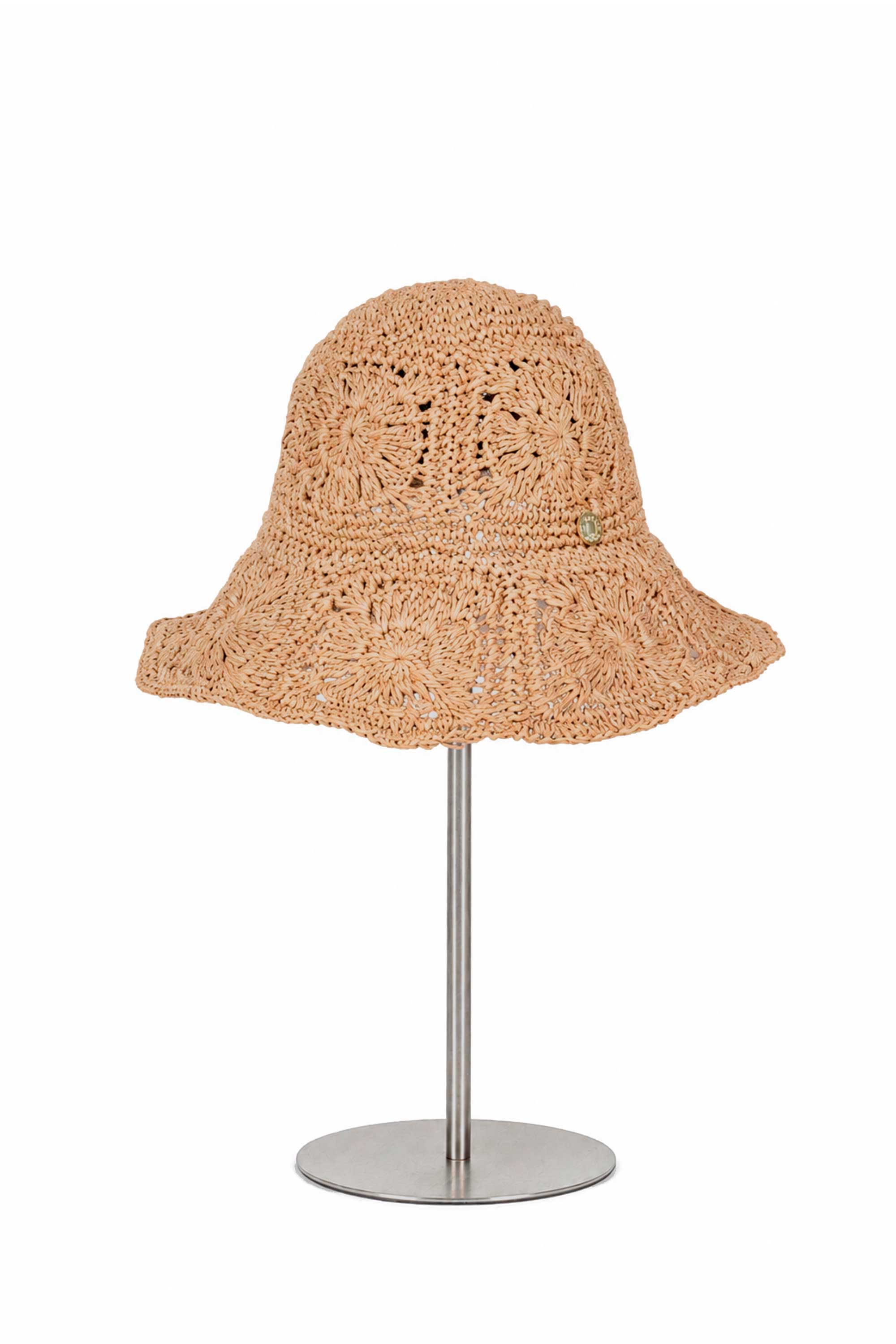 Melissa Camel - Crochet Bucket Hat