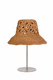 Nathaly Camel - Crochet Bucket Hat
