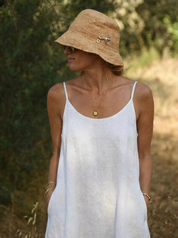 Abeja - Crochet bucket hat
