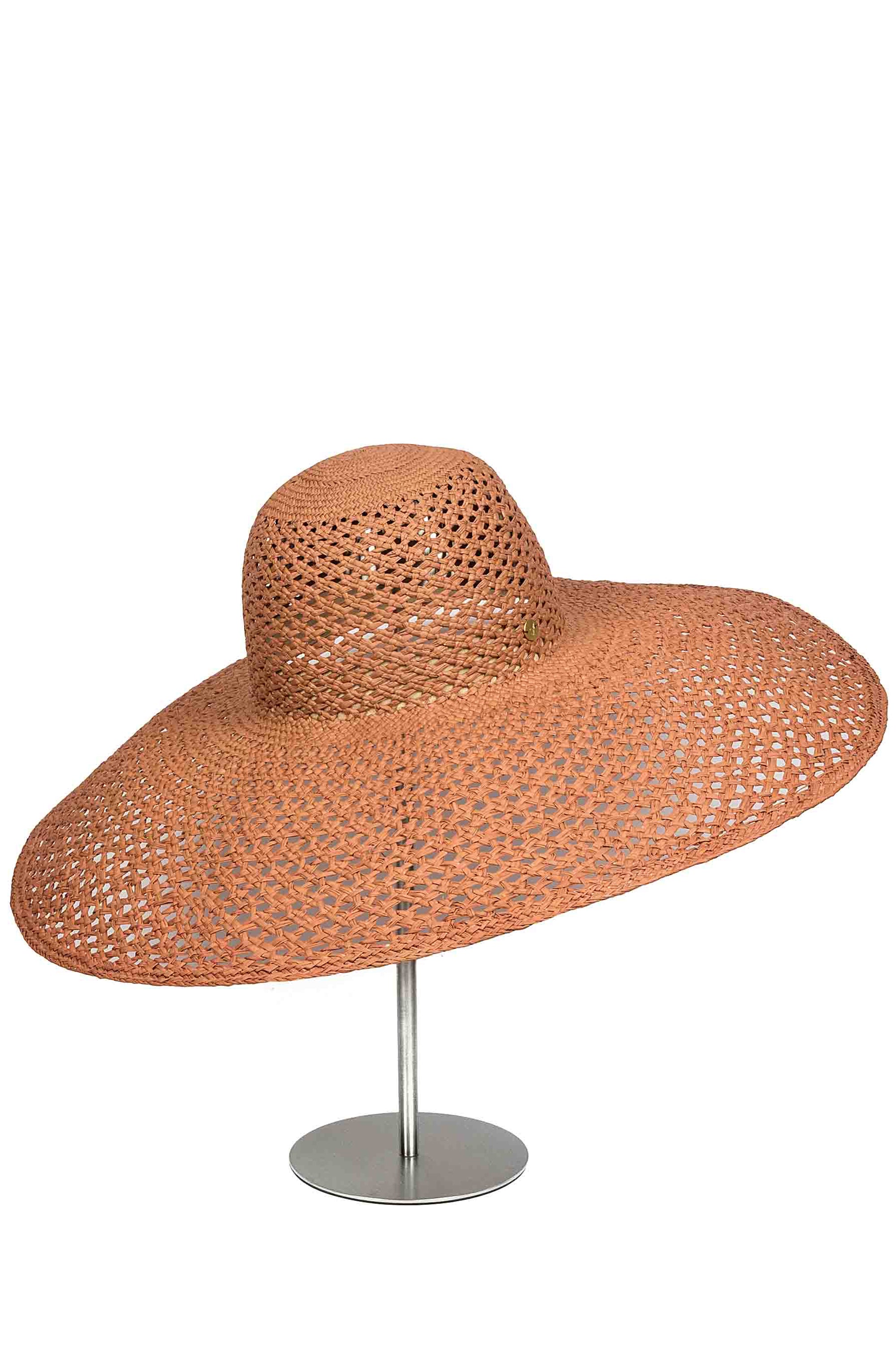 Sombrero de Paja Matilde. Hecho de 100% paja toquilla. Panama hat tejido a mano en Ecuador. Tamaño Regulable.