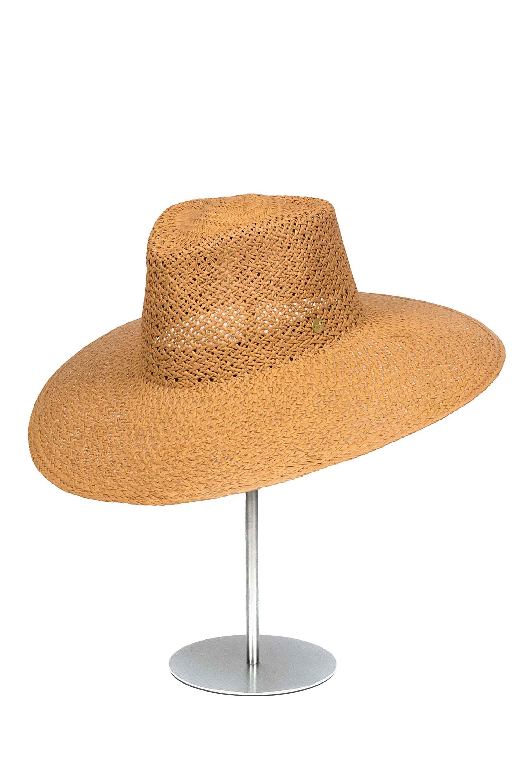 Sombrero de Paja Pascal. Hecho de 100% paja toquilla. Panama hat tejido a mano en Ecuador. Tamaño Regulable.